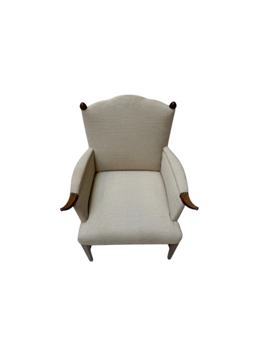 Art Deco Amsterdamse School Armchair by Willem Penaat for Metz & Co. Amsterdam